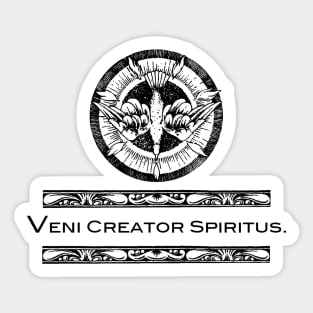 Veni Creator Spiritus Sticker